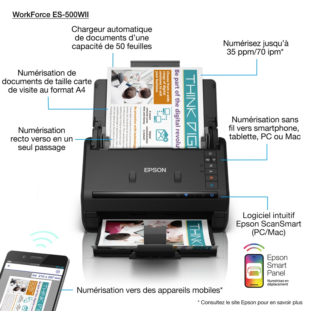 Epson Workforce Es500W Ii Catalogue FR